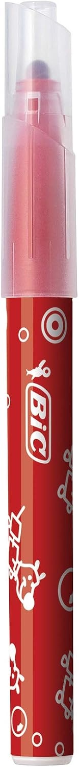 image:imageBIC Childs First Magic Marker Assorted Colors 96Count8 Count Pack of 12