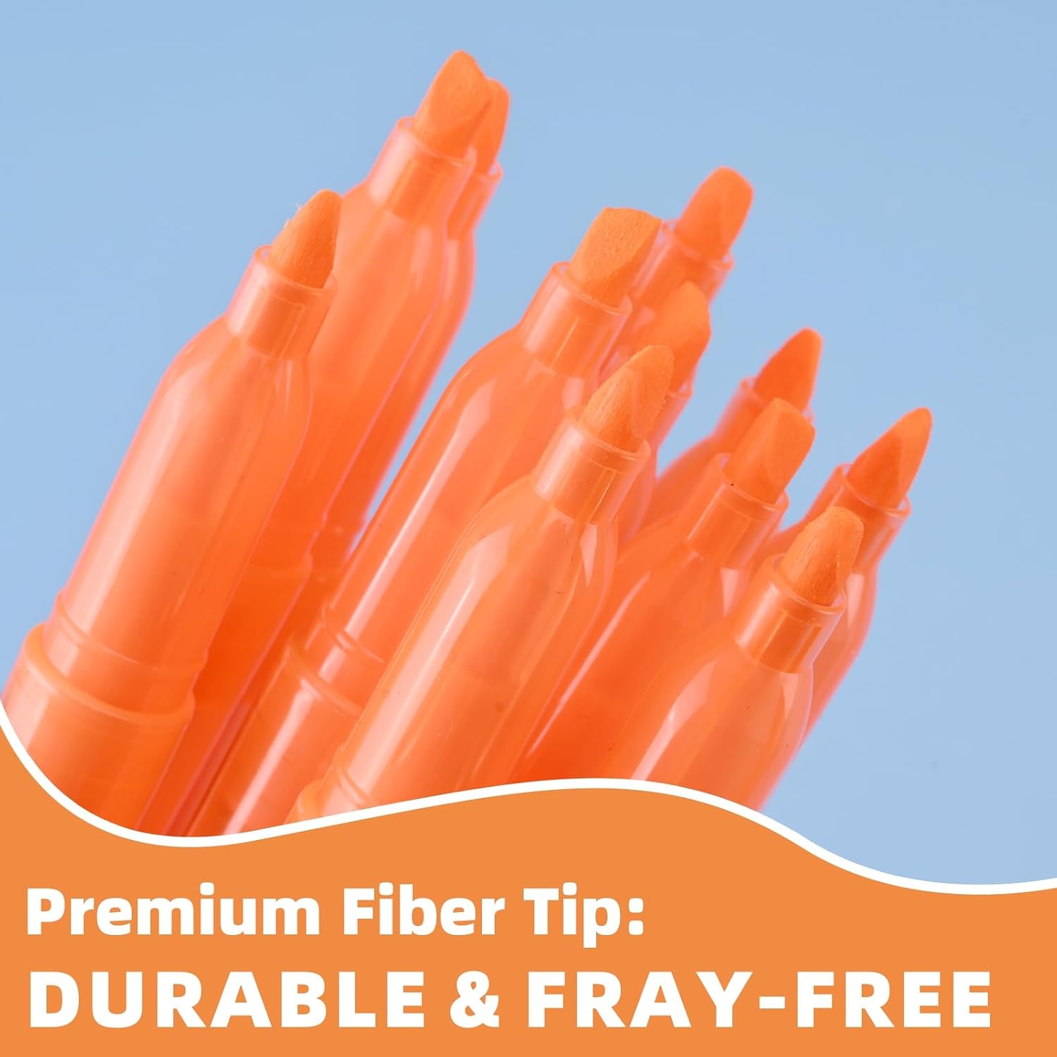 image:imageCgerma Highlighters 36 Pack Chisel Tip Green Highlighter Bright ColorsQuickly Drying Perfect for Students Kids Adults Classroom School Officeorange