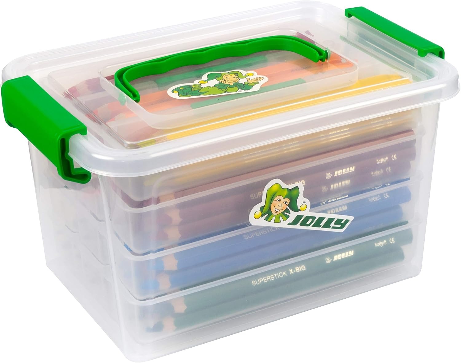 image:imageJolly XBig Jumbo Colored Pencils Set of 12 Perfect for Special Needs Art Therapy PreSchool and Early Learners Multicolor 30990001Multicolor