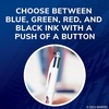 image:imageBIC 4 Color Retractable Ballpoint Pen SpiderMan Design 2Count2Count Pack of 1