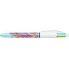 image:imageBIC 4 Colours All In One Multi Coloured Retractable Ballpoint Pens Medium 10mm Green Blue Red Black 5 Per Pack1 Count Pack of 5