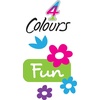 image:imageBIC 4 Colours Fun Retractable Ballpoint Pens  Box of 12 with Light Blue Pastel Barrel and Medium Point 10 mmPink  Purple  Turquoise  Green