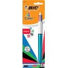 image:imageBIC 4Color 31 Retractable Ballpoint Pen 07 mm Pencil 1 CountGreen
