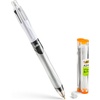 image:imageBIC 4Color 31 Retractable Ballpoint Pen 07 mm Pencil 1 CountRed  Blue  Black Ink