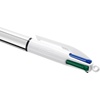 image:imageBIC 4Color Fashion Ballpoint Pen Medium Point 10mm Assorted Fashion Ink Colors Fun amp Colorful 4CountSilver