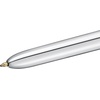 image:imageBIC 4Color Fashion Ballpoint Pen Medium Point 10mm Assorted Fashion Ink Colors Fun amp Colorful 4CountSilver