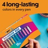 image:imageBIC 4Color Rainbow Shine Limited Edition Set Box of 15 Pens Retractable Ball Pens Medium Point 10mmBlack  Blue  Green  Red Ink
