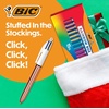 image:imageBIC 4Color Rainbow Shine Limited Edition Set Box of 15 Pens Retractable Ball Pens Medium Point 10mmBlack  Blue  Green  Red Ink