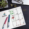 image:imageBIC 4Color Retractable Ballpoint Pen 3Count Pack Comfortable GripBlack  Blue  Green  Red Ink