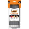 image:imageBIC Evolution Cased Pencil 2 Lead Yellow Barrel 24Count PGEYP241BLKGray