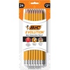 image:imageBIC Evolution Cased Pencil 2 Lead Yellow Barrel 24Count PGEYP241BLKYellow