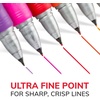image:imageBIC Intensity Black Permanent Markers Fine Point 12Count Pack of MarkersBlack