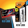 image:imageBIC Intensity Black Permanent Markers Fine Point 12Count Pack of MarkersBlack