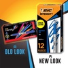 image:imageBIC Intensity Black Permanent Markers Fine Point 12Count Pack of MarkersBlue