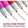 image:imageBIC Intensity Black Permanent Markers Fine Point 12Count Pack of MarkersBlue