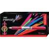 image:imageBIC Intensity Black Permanent Markers Fine Point 12Count Pack of MarkersRed