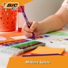 image:imageBIC Kids Kid Couleur Felt Tip Colouring Pens  Assorted Colours Cardboard Wallet of 241 Count Pack of 24