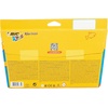 image:imageBIC Kids Kid Couleur Felt Tip Colouring Pens  Assorted Colours Cardboard Wallet of 241 Count Pack of 24