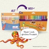 image:imageBIC Kids Kid Couleur Felt Tip Colouring Pens  Assorted Colours Cardboard Wallet of 241 Count Pack of 24