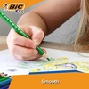 image:imageBIC Kids Smooth Colouring Pencils Made from 100 Responsibly Sourced Wood Assorted Standard Metallic Pastel and Neon Colours Pack of 541 Count Pack of 36