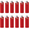 image:imageBIC Maxi Pocket Lighters Green 12Pack Safe and Reliable LongLastingRed