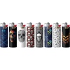 image:imageBIC Special Edition Skulls Series Maxi Pocket Lighters Set of 8Skulls