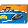 image:imageBIC WiteOut Brand EZ Correct Grip Correction Tape White 6CountGrip  White Tape