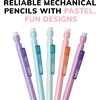 image:imageBIC Xtra Smooth Bright Edition Mechanical Pencils 07 mm Medium Point Bulk School Supplies for Students and Teachers 40Count PackPastel Edition