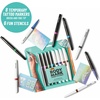 image:imageBODYMARK Temporary Tattoo Markers 8Count Color Collection SkinSafeArtists Set