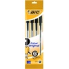 image:imageBiC Cristal Original Ballpoint Pens Assorted Colours Pack of 4Black