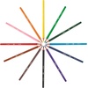 image:imageBiC Kids Ecolutions Evolution Colouring Pencils  MultiColoured Pack of 18pack of 15