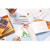 image:imageBic My Colouring Box  Colouring Kit with 12 Markers18 Colouring Pencils6 Glitter Glues1 Colouring Book and 36 Stickers36 Count Pack of 1