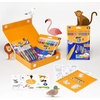 image:imageBic My Colouring Box  Colouring Kit with 12 Markers18 Colouring Pencils6 Glitter Glues1 Colouring Book and 36 Stickers36 Count Pack of 1