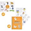 image:imageBic My Colouring Box  Colouring Kit with 12 Markers18 Colouring Pencils6 Glitter Glues1 Colouring Book and 36 Stickers36 Count Pack of 1