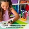 image:imageBig Bee Little Bee  Marker Parker Holder to Keep Markers Organized Fits Most Broad and Fine Tip Markers 100 Silicone As Seen on Shark TankSwirl 1Pack