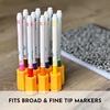 image:imageBig Bee Little Bee  Marker Parker Holder to Keep Markers Organized Fits Most Broad and Fine Tip Markers 100 Silicone As Seen on Shark TankSwirl 1Pack