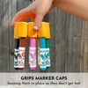image:imageBig Bee Little Bee  Marker Parker Holder to Keep Markers Organized Fits Most Broad and Fine Tip Markers 100 Silicone As Seen on Shark TankSwirl 1Pack