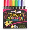 image:imageCHALKY CROWN Jumbo Liquid Chalk Markers  Bold Colors  8 Pack 15mmBold 15mm  8 Pack