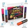 image:imageCHALKY CROWN Jumbo Liquid Chalk Markers  Bold Colors  8 Pack 15mmBold 15mm  8 Pack