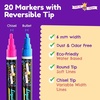 image:imageCHALKY CROWN Jumbo Liquid Chalk Markers  Bold Colors  8 Pack 15mmBold 6mm  20 Pack