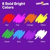 image:imageCHALKY CROWN Jumbo Liquid Chalk Markers  Bold Colors  8 Pack 15mmBold 6mm  8 Pack