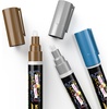 image:imageCHALKY CROWN Jumbo Liquid Chalk Markers  Bold Colors  8 Pack 15mmMetallic 6mm  8 Pack