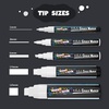 image:imageCHALKY CROWN Jumbo Liquid Chalk Markers  Bold Colors  8 Pack 15mmWhite 15mm  5 Pack