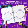 image:imageCHALKY CROWN Large Watercolor Paper Pad  White  2 Pack 64 Sheets2 Pack