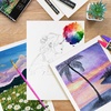 image:imageCHALKY CROWN Large Watercolor Paper Pad  White  2 Pack 64 Sheets3 Pack