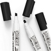 image:imageCHALKY CROWN White Liquid Chalk Markers  White  5 Pack 6mm TipBlack