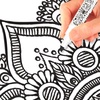 image:imageCHALKY CROWN White Liquid Chalk Markers  White  5 Pack 6mm TipBlack