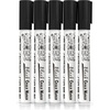 image:imageCHALKY CROWN White Liquid Chalk Markers  White  5 Pack 6mm TipBlack