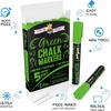 image:imageCHALKY CROWN White Liquid Chalk Markers  White  5 Pack 6mm TipGreen