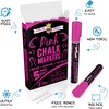 image:imageCHALKY CROWN White Liquid Chalk Markers  White  5 Pack 6mm TipPink